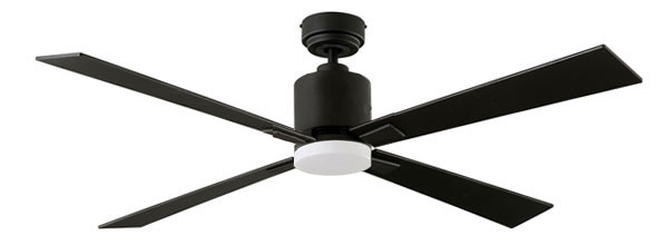 black dc ceiling fan