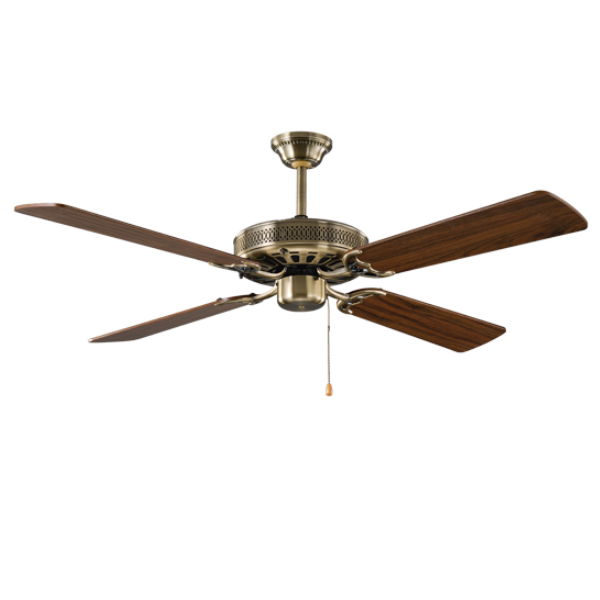 Hunter Pacific Majestic Coolah Ceiling Fan 52 In Antique Brass