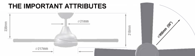 Ceiling Fan Blades It S Not Just Size That Counts