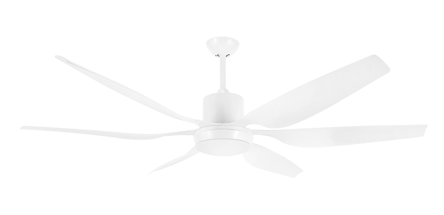 White Brilliant Aviator Ceiling Fan With Light 66 167cm