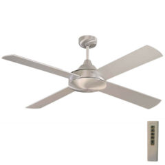Cinni Milano Dc Ceiling Fan White In 52