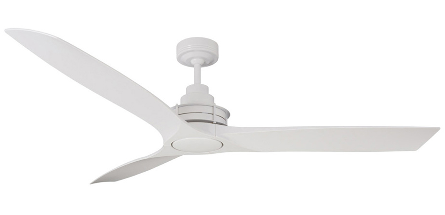 Flinders Ceiling Fan With Wall Control 56 White