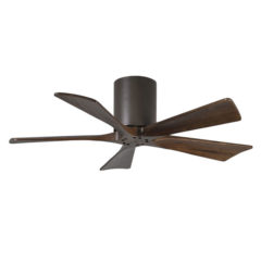 Atlas Irene 5 Hugger Ceiling Fan With Remote Control Textured