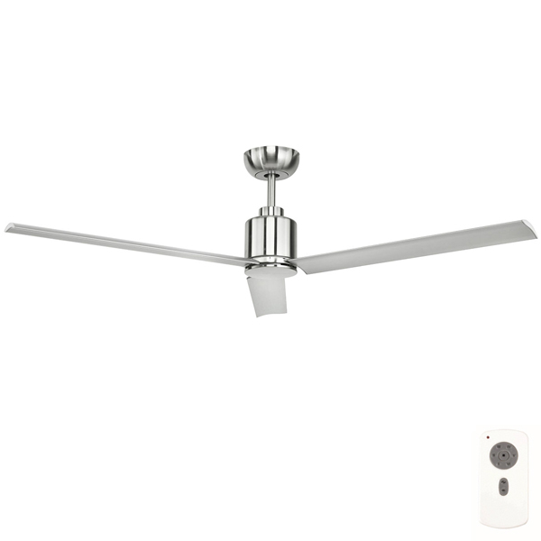 Aluma Dc Ceiling Fan 52 By Brilliant Satin Nickel