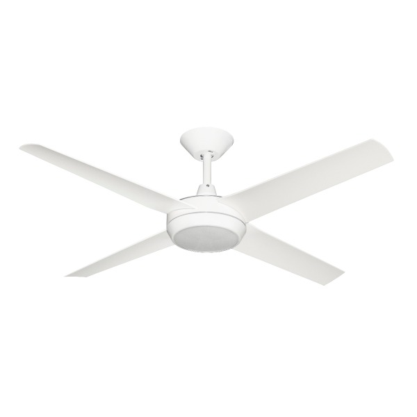 Concept Ceiling Fan with CCT LED Light- White 52