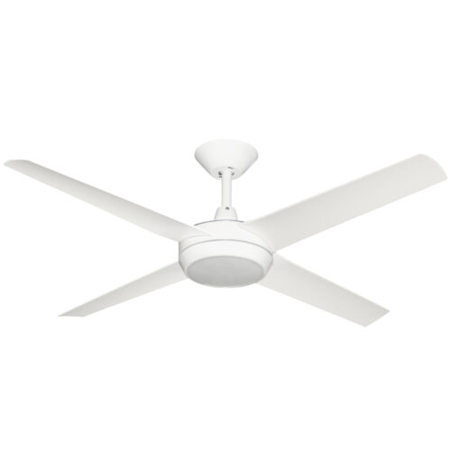 Concept AC Ceiling Fan by Hunter Pacific with LED Light - White 52"