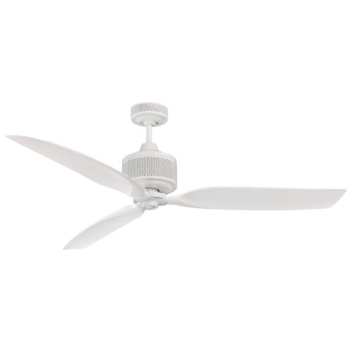 Savannah AC Ceiling Fan with Wall Control by Mercator - White 52"