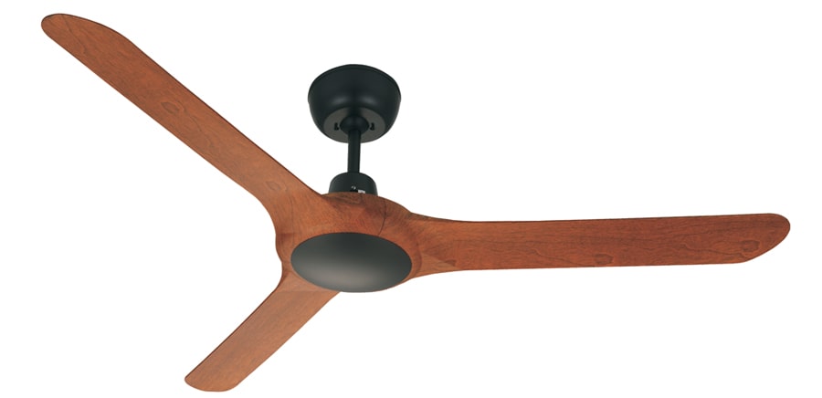 teak blade spyda ceiling fan