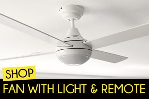 Ceiling Fans with light and remote Australia