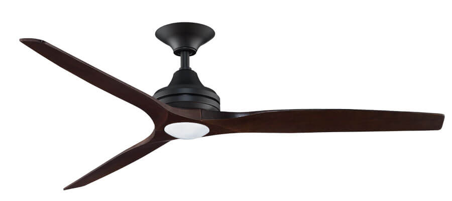 Spitfire ceiling fan with LED Timber Blades