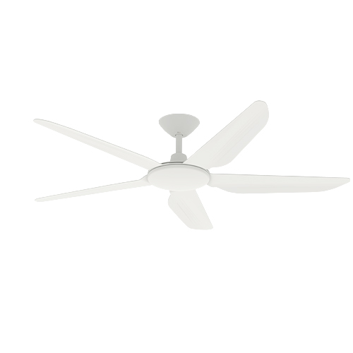 Storm Dc Indoor Outdoor Ceiling Fan White 52 - Airborne Storm Dc Ceiling Fan With Led Light And Remote White 52