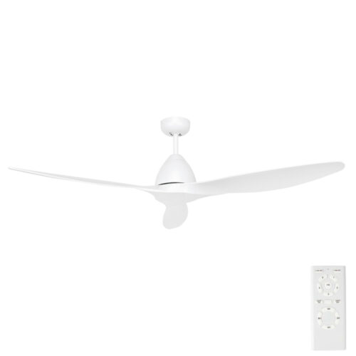 Brilliant Canyon 56" Ceiling Fan in White | Ceiling Fans Warehouse Australia
