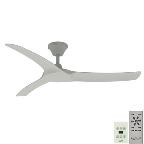Aqua IP66 DC ceiling fan with wall control