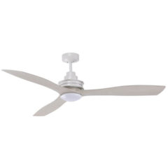 Clarence LED Ceiling Fan White