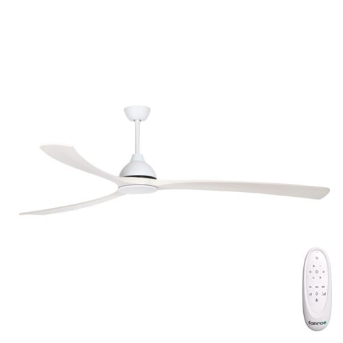 Fanco Sanctuary DC Ceiling Fan 86" - White - main
