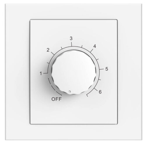 CLEARANCE! - Eco Motion DC Ceiling Fan with Wall Control by Fanco - White 55" - Image 3