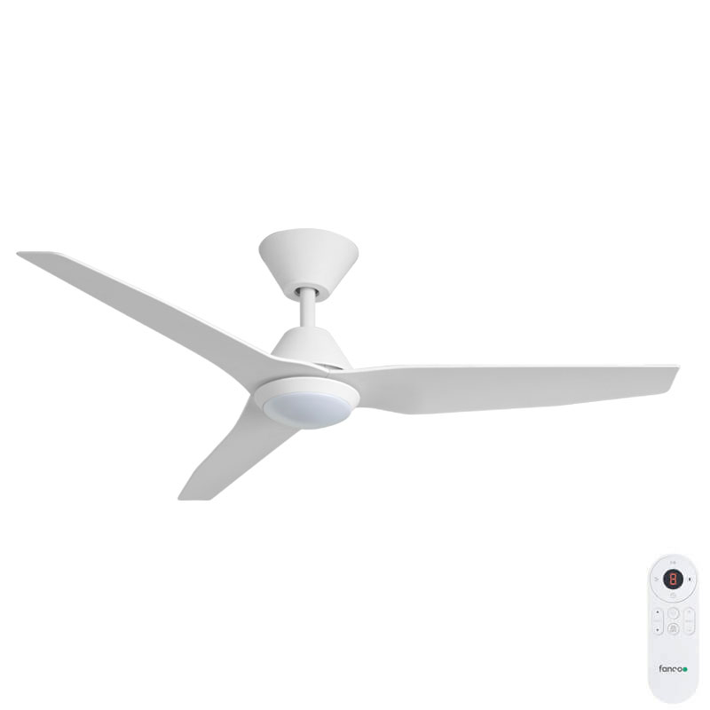 HAOQI Ceiling Fan Dimmable LED Ceiling Light with Remote Control Silent Fans Adjustable Wind Speed Lighting Living Room Bedroom Restaurant Ceiling Lamp 
