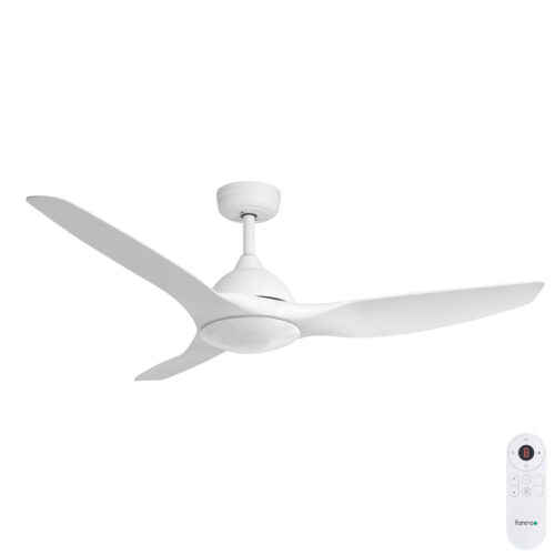 Fanco Horizon 52" Ceiling Fan with Remote in White