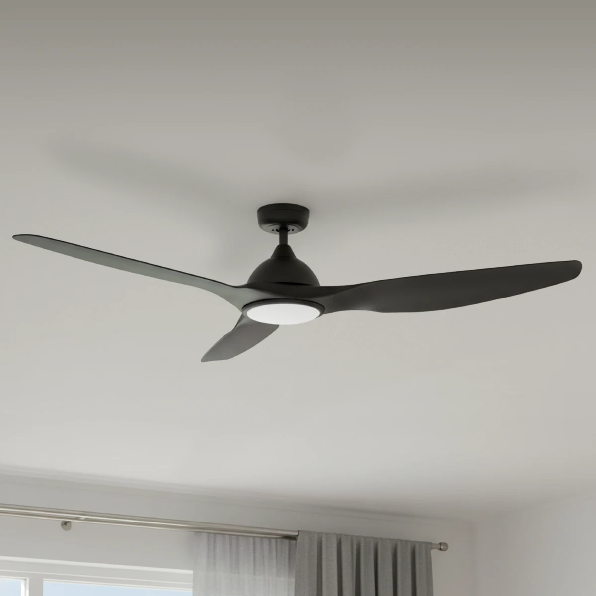 fanco-horizon-dc-64-inch-ceiling-fan-black-with-led-light-indoor-close-up-insitu