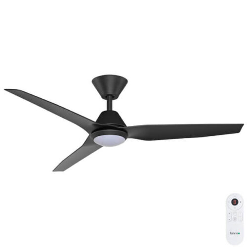 Fanco Infinity-ID DC 48" Ceiling Fan with CCT LED Light and Remote in Black