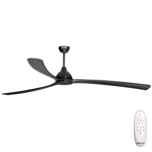 Fanco Sanctuary DC Ceiling Fan 92" - Black - main