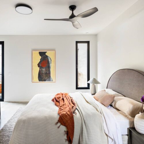 Whisper DC 122cm Ceiling Fan by Claro - insitu 2