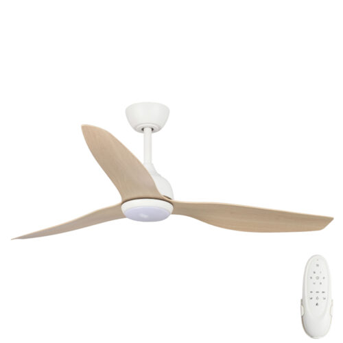 fanco-eco-style-dc-52-ceiling-fan-with-led-light-white-with-beechwood-blades