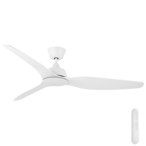 Guardian IP55 DC Ceiling Fan by Mercator - White 56"