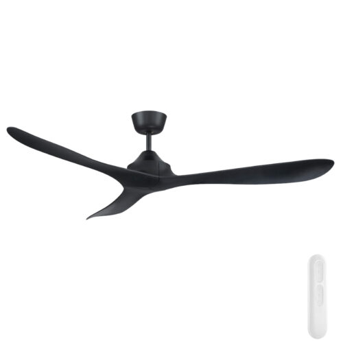 Juno DC Ceiling Fan by Mercator - Black 56"