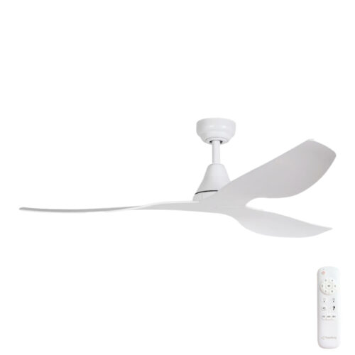 Simplicity DC Ceiling Fan by Three Sixty - White 52"
