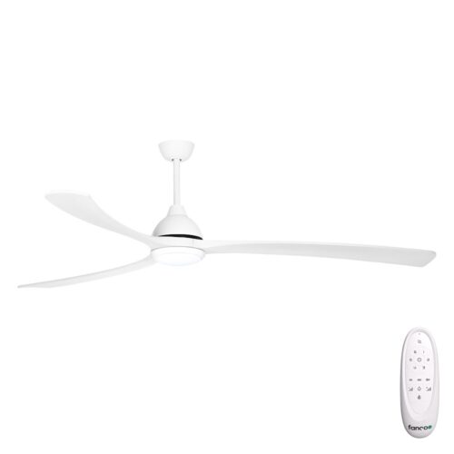 Fanco Sanctuary DC Ceiling Fan 86" - White - main
