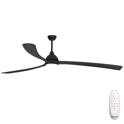 Fanco Sanctuary DC Ceiling Fan 92" - Black - main