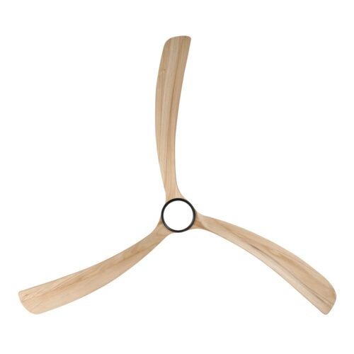 Fanco Sanctuary DC Ceiling Fan 92" - Black/Natural - underside