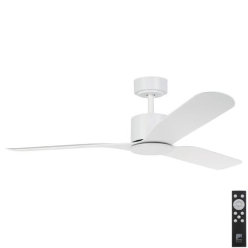 eglo iluka ceiling fan in white 52 inch