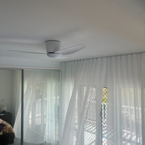 claro whisper creating light breeze in bedroom