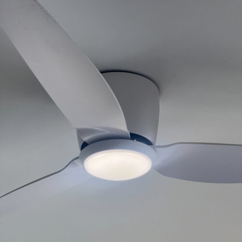 whisper low profile with light on