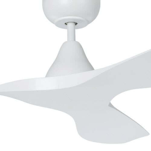 surf ceiling fan in white 48 inch dc motor
