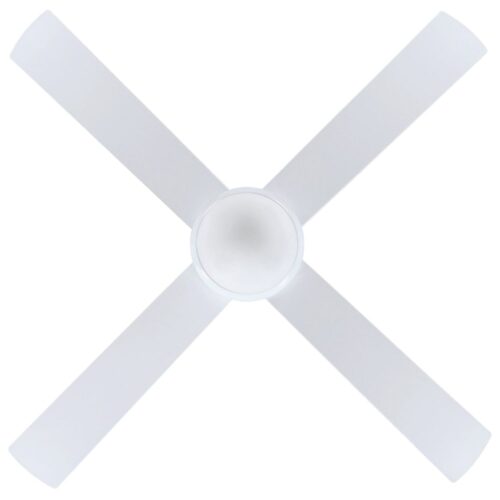 Eglo Stradbroke 48 inch DC Ceiling Fan with E27 Light White Blades