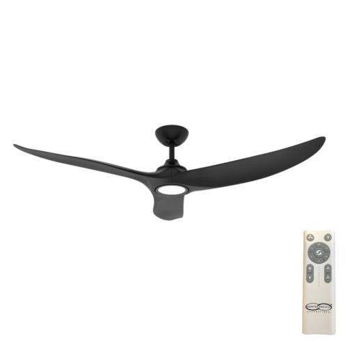 Hunter Pacific Evolve Ceiling Fan DC 52" with LED Light Black