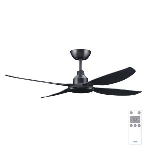 Alaska DC Ceiling Fan by Ventair - Black 52"