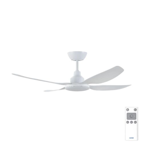 Alaska DC Ceiling Fan by Ventair - White 52"