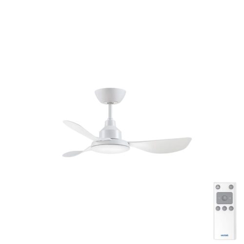 Glacier DC Ceiling Fan by Ventair - White 36"