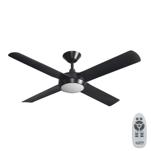 Hunter Pacific Concept DC Ceiling Fan with LED - Black 52"