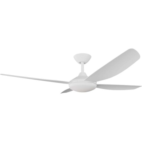 Vanga DC Ceiling Fan by Calibo with LED Light - White 52" - Image 3