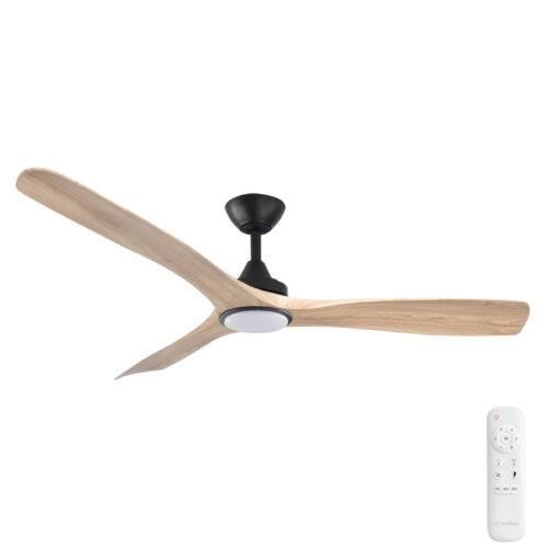 three-sixty-spitfire-dc-ceiling-fan-with-led-light-remote-black-light-oak-blades-60