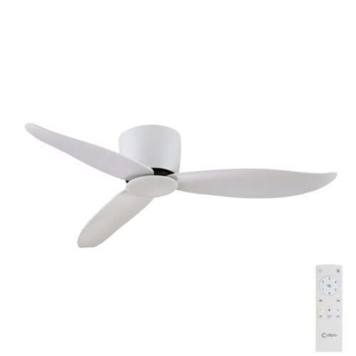 Spirit DC Ceiling Fan by Claro Essentials - White 44" - main