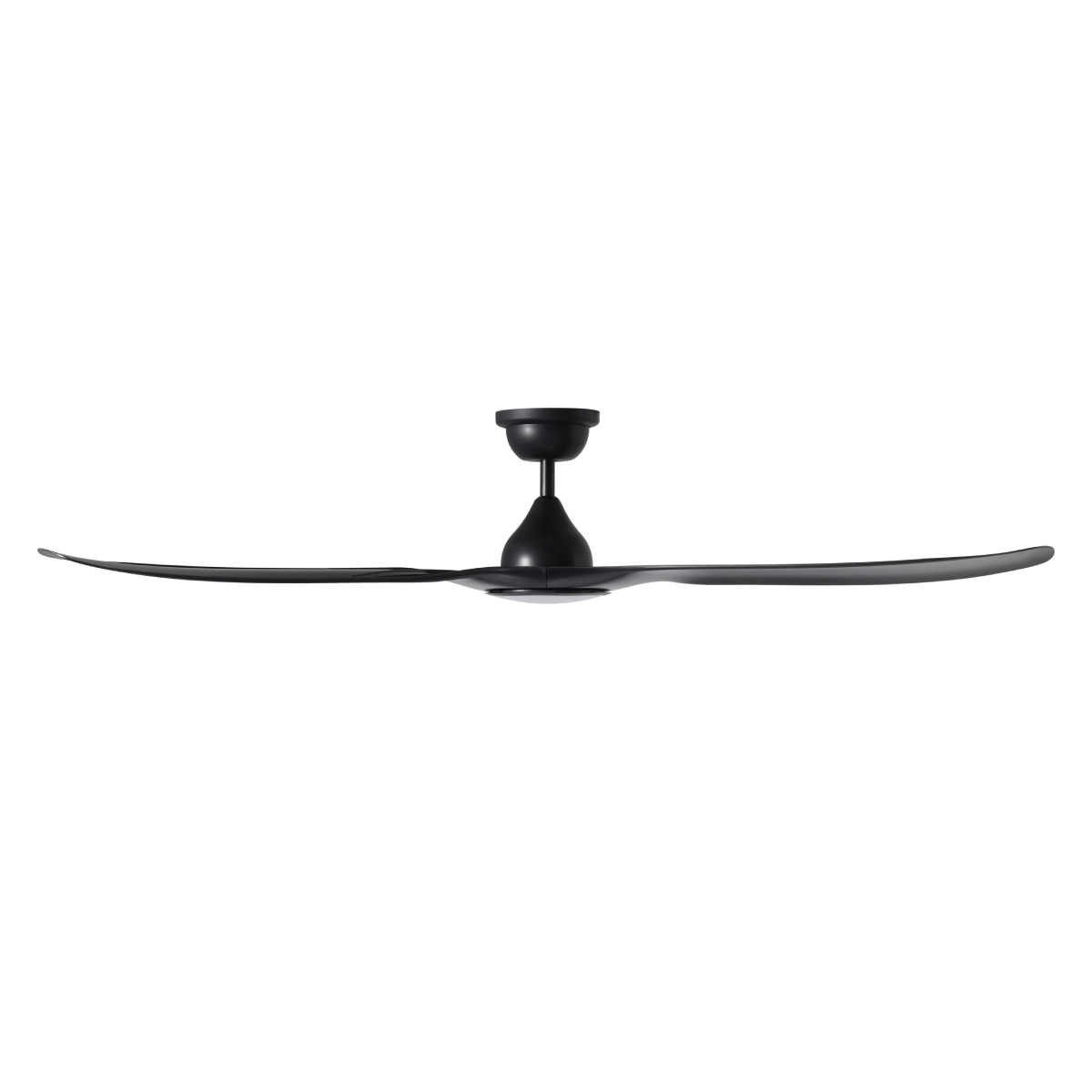 eglo-tahiti-ip66-72-inch-dc-ceiling-fan-black-with-cct-led-light-side-view